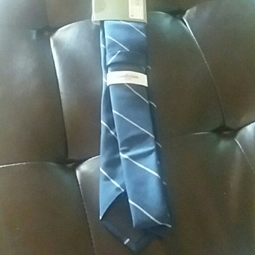 Navy blue tie